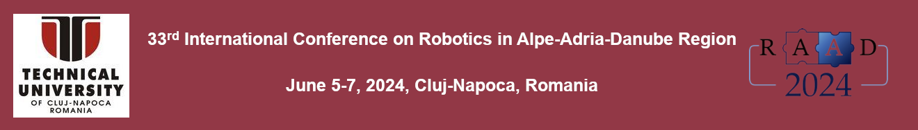 RAAD 2024 - Robotics in Alpe-Adria-Danube Region